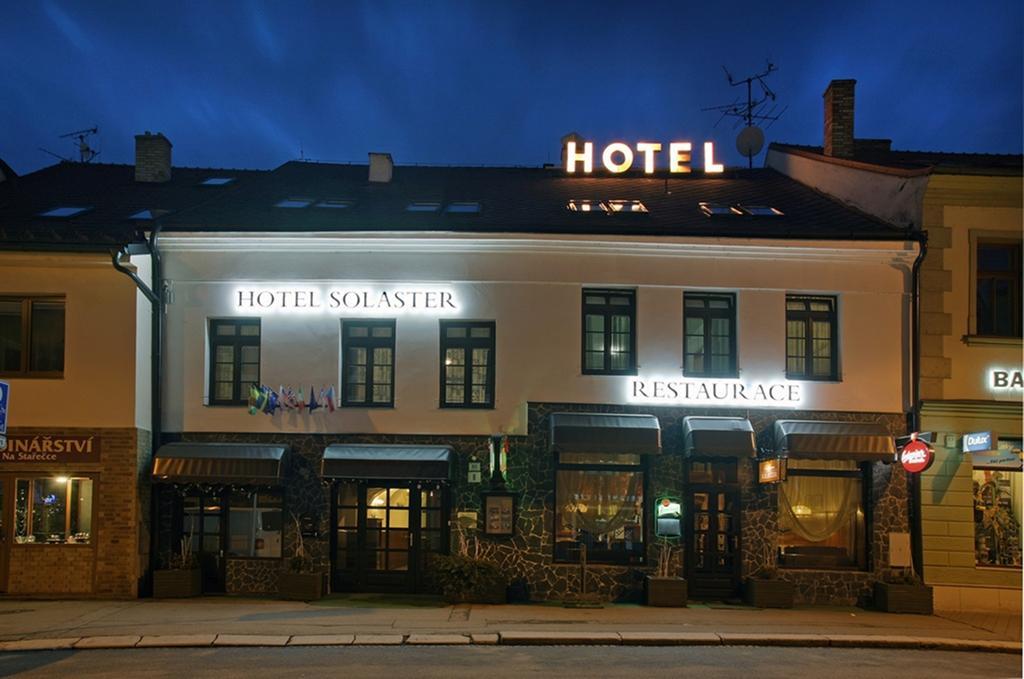 Hotel Solaster Třebíč Buitenkant foto